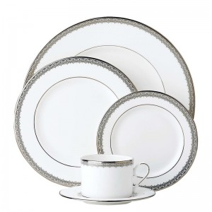 Lenox Lace Couture Bone China 5 Piece Place Setting, Service for 1 LNX4253